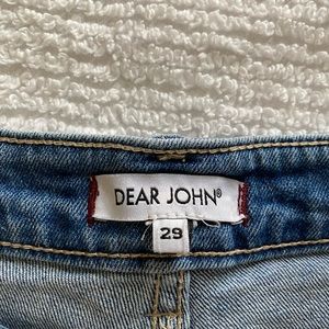 Dear John straight leg jeans 29